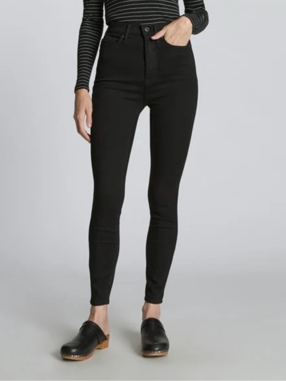 Everlane THE WAY-HIGH® SKINNY JEAN in Black, EUC, Size 29